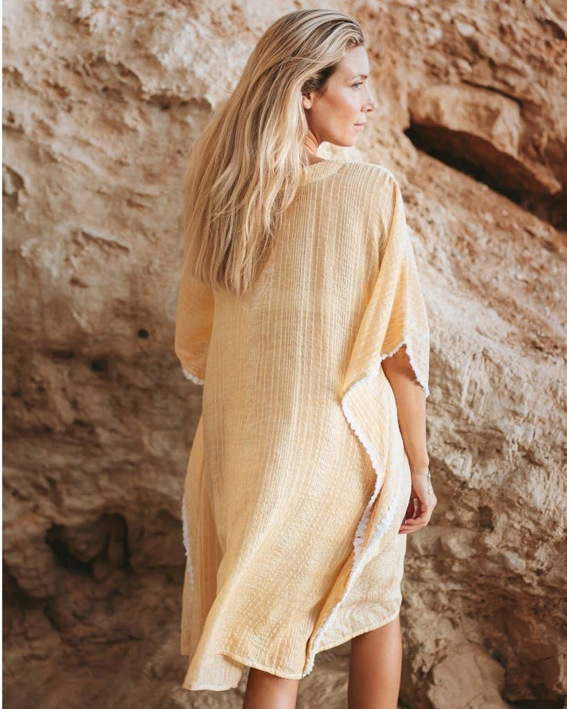 Cotton Capri Poncho