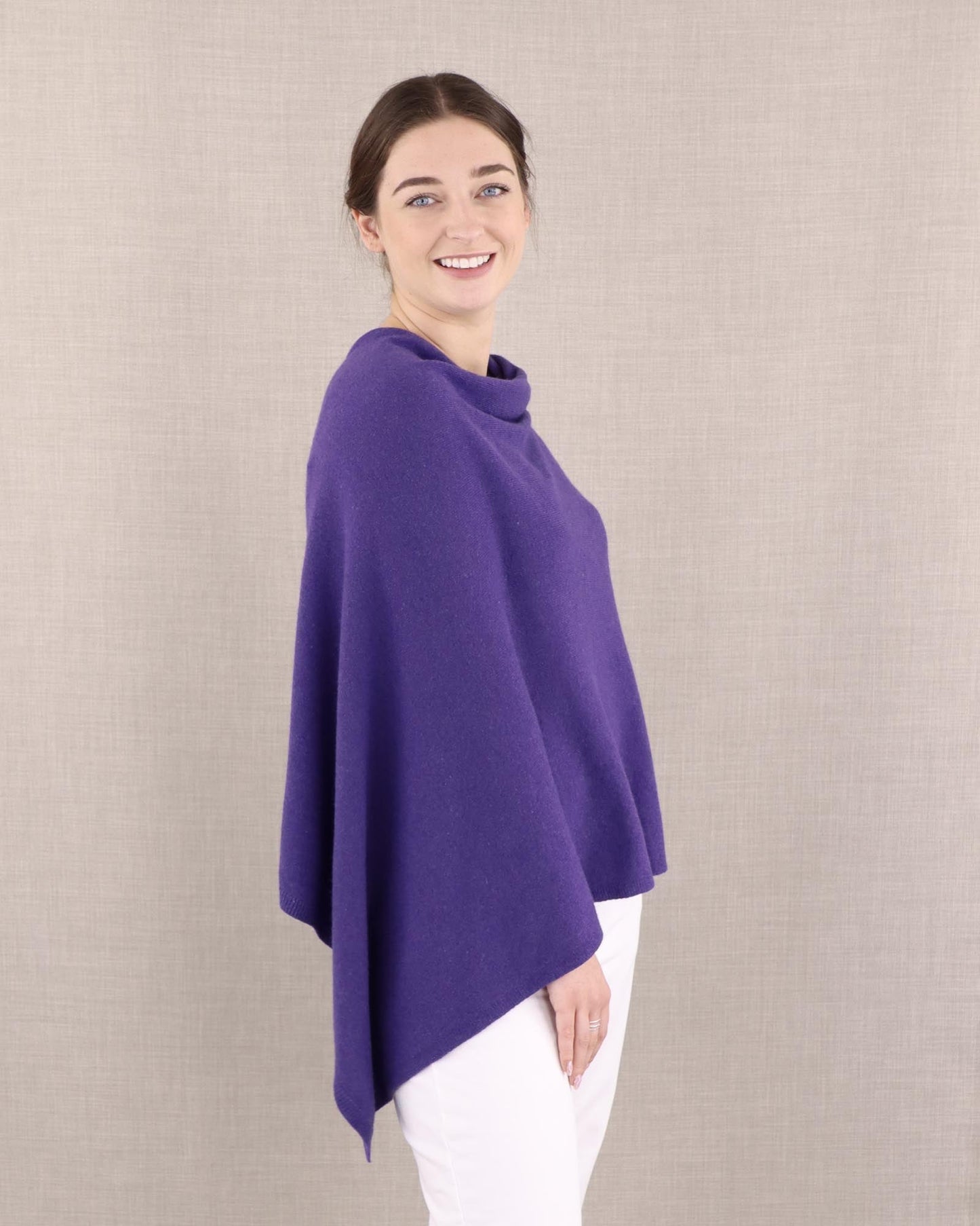 Classic Cashmere Blend Poncho