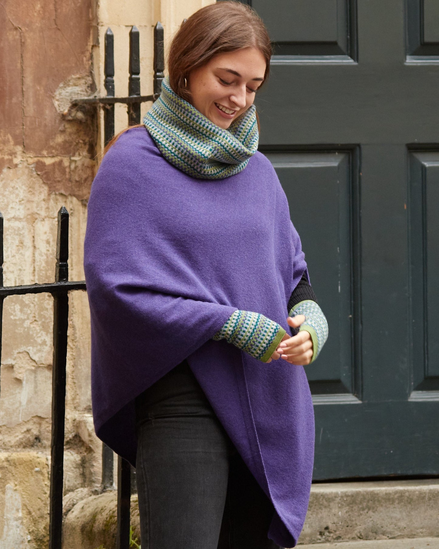 Classic Cashmere Blend Poncho