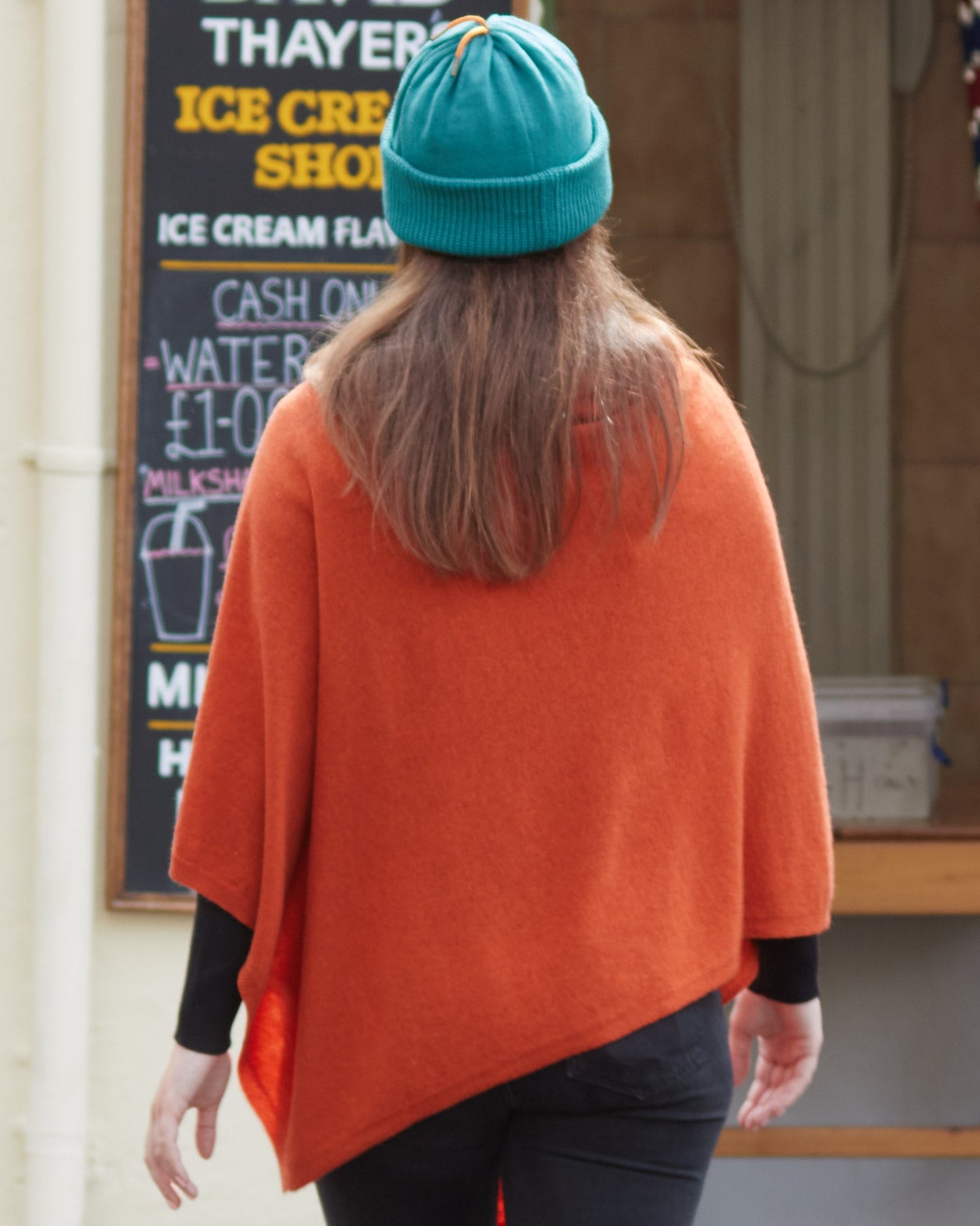 Classic Cashmere Blend Poncho