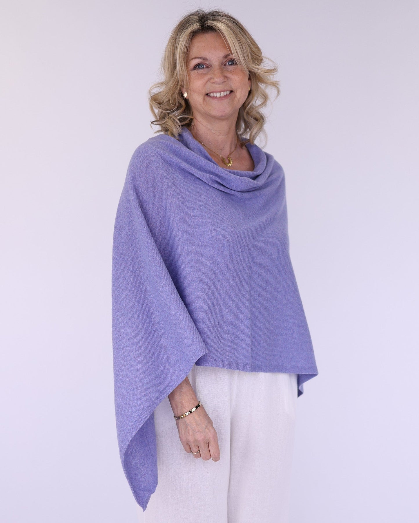 Classic Cashmere Blend Poncho