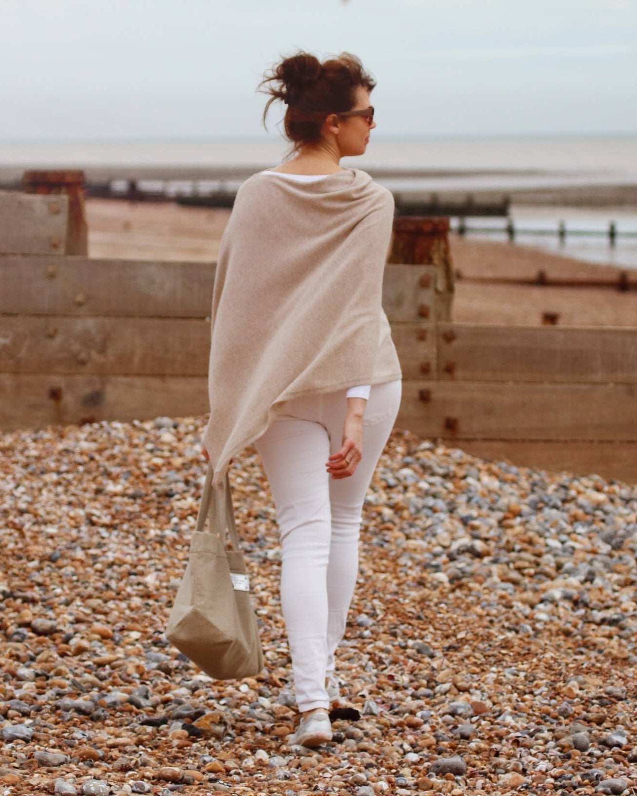 Classic Cashmere Blend Poncho