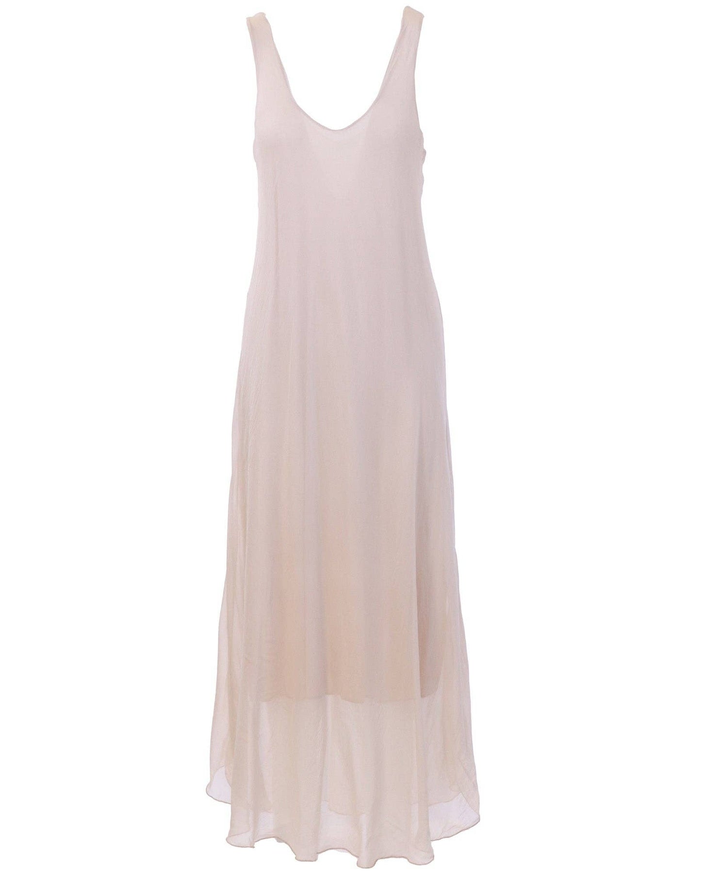 Silk Blend Hollywood Maxi Dress