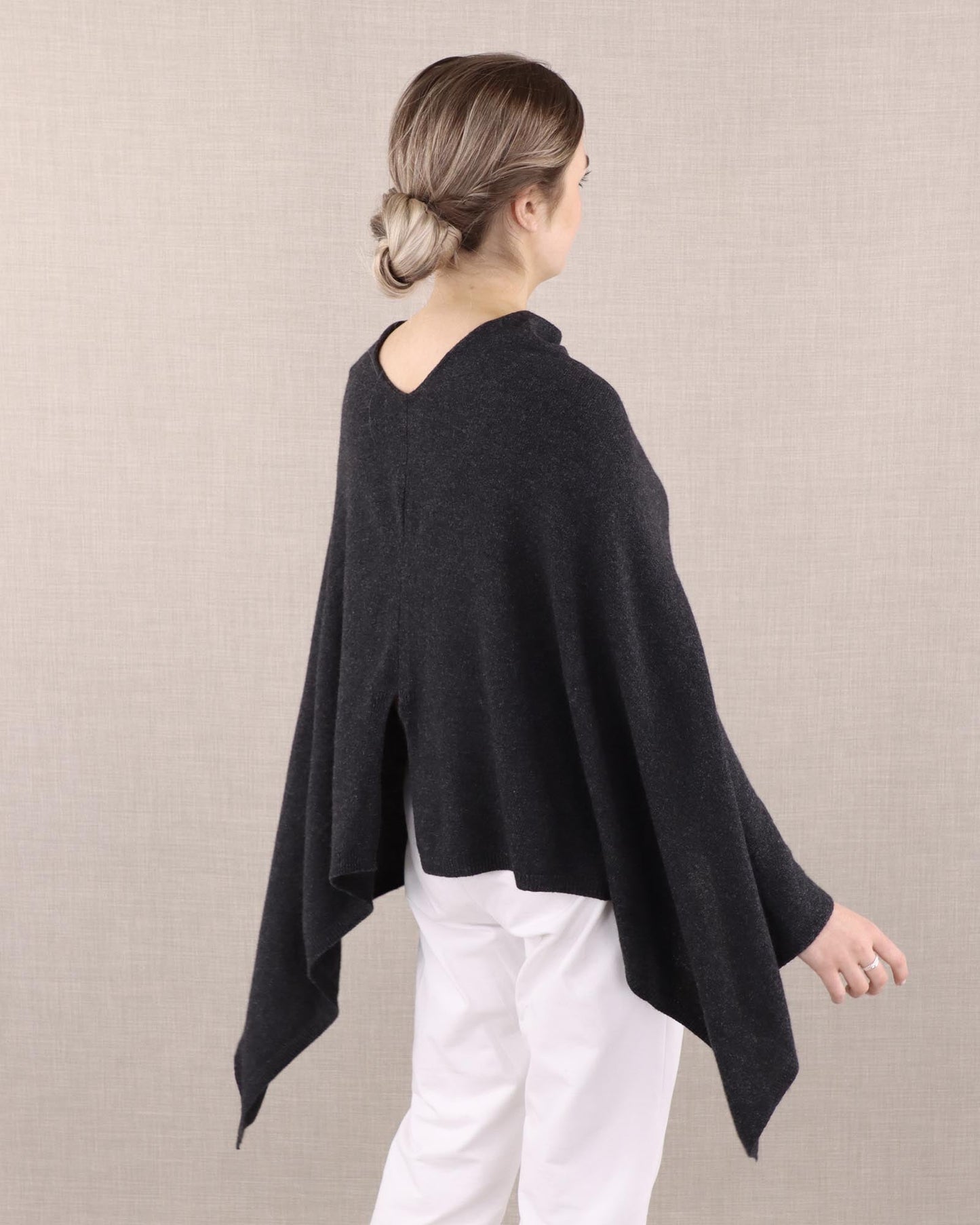 Classic Cashmere Blend Poncho