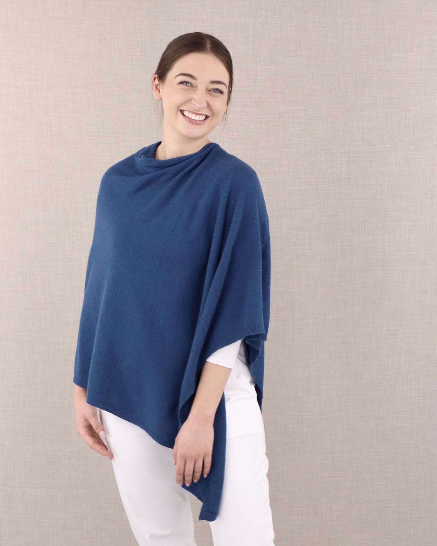 Classic Cashmere Blend Poncho