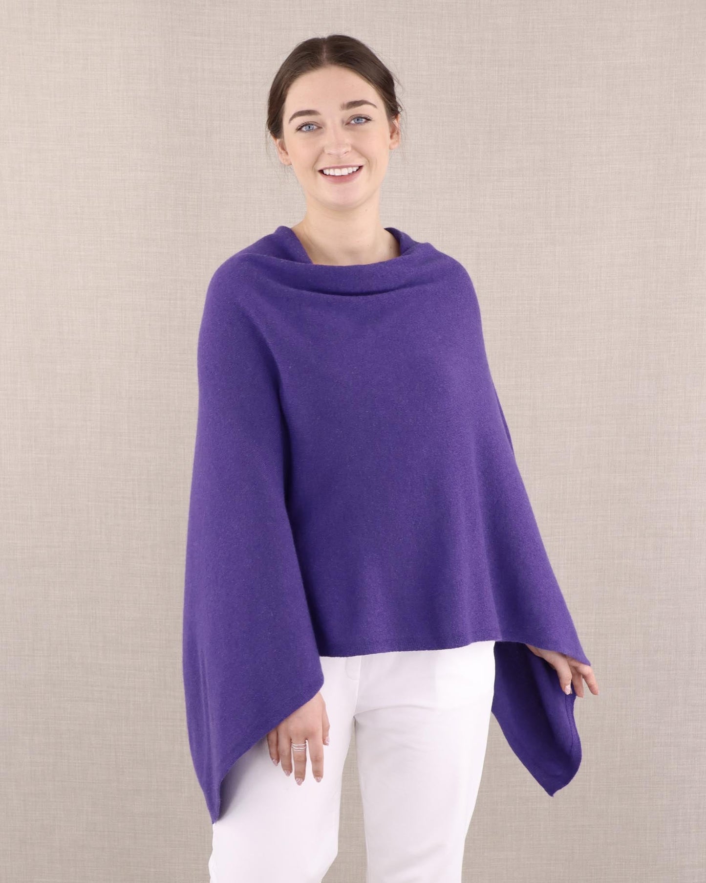 Classic Cashmere Blend Poncho