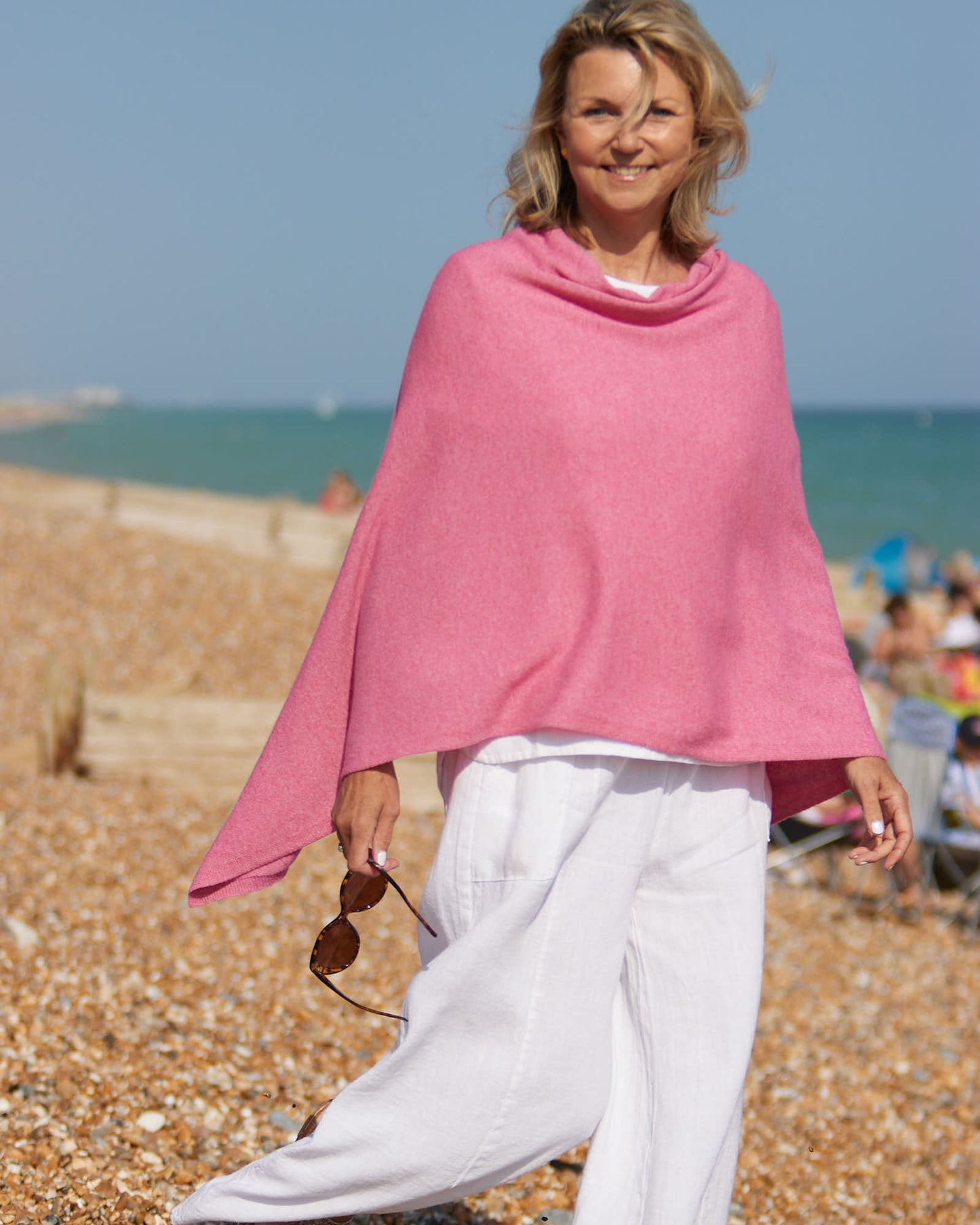 Classic Cashmere Blend Poncho