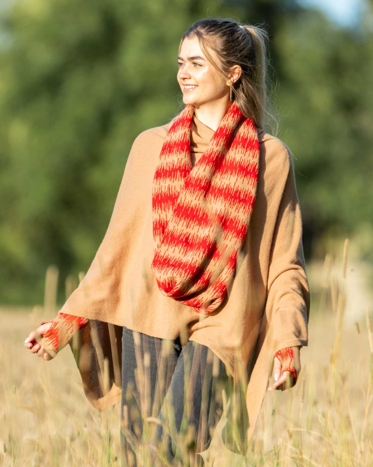 Classic Cashmere Blend Poncho