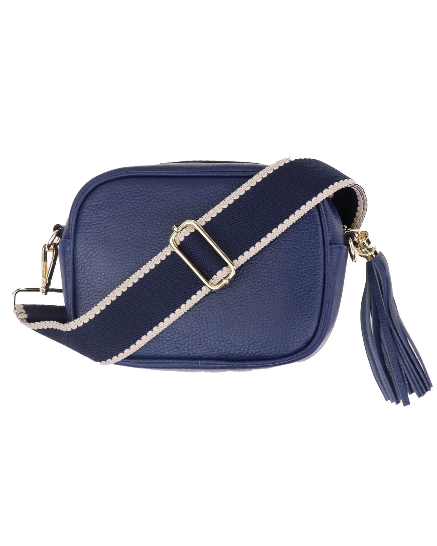 Tassle Crossbody Leather Camera Bag