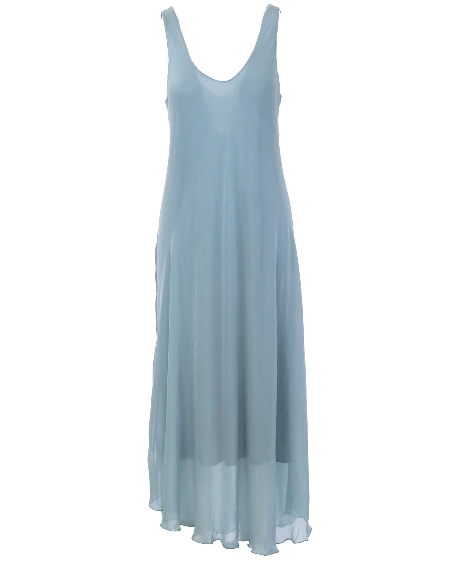 Silk Blend Hollywood Maxi Dress