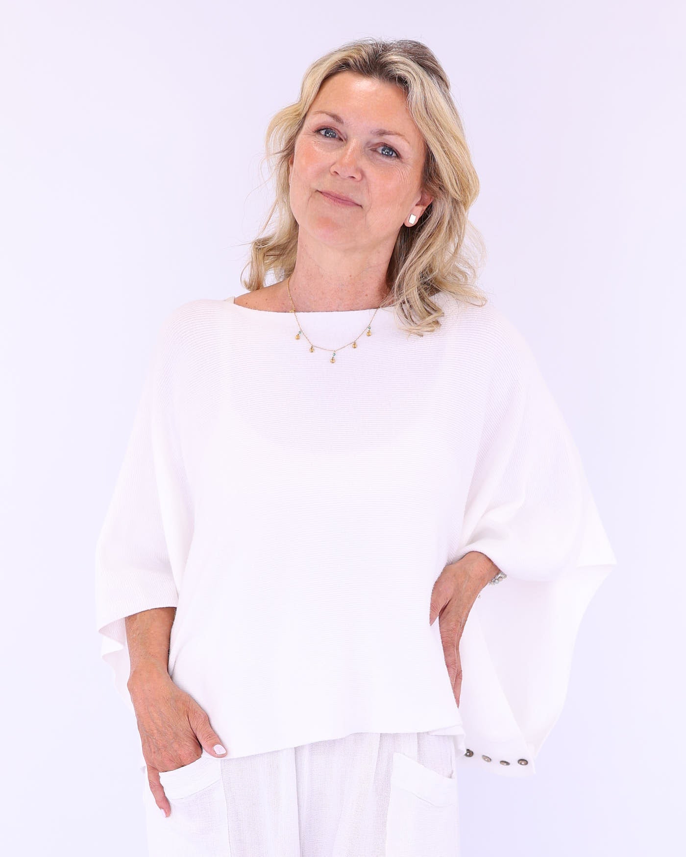 Summer Throwover with Buttons