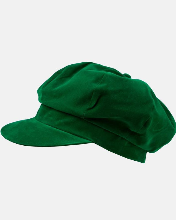 Water Resistant Velour Bakerboy Hat