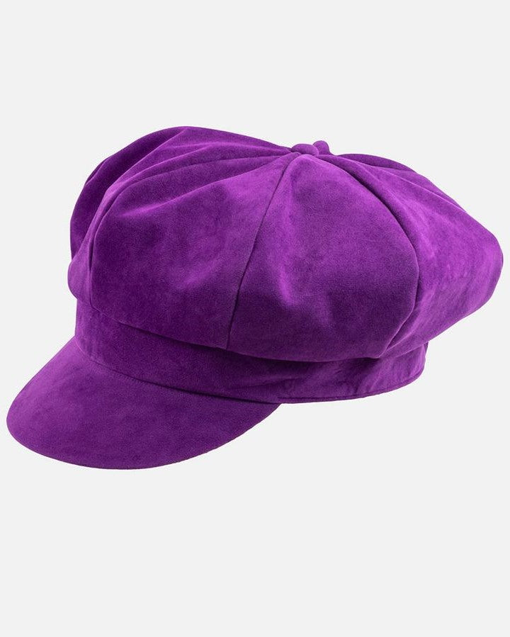 Water Resistant Velour Bakerboy Hat