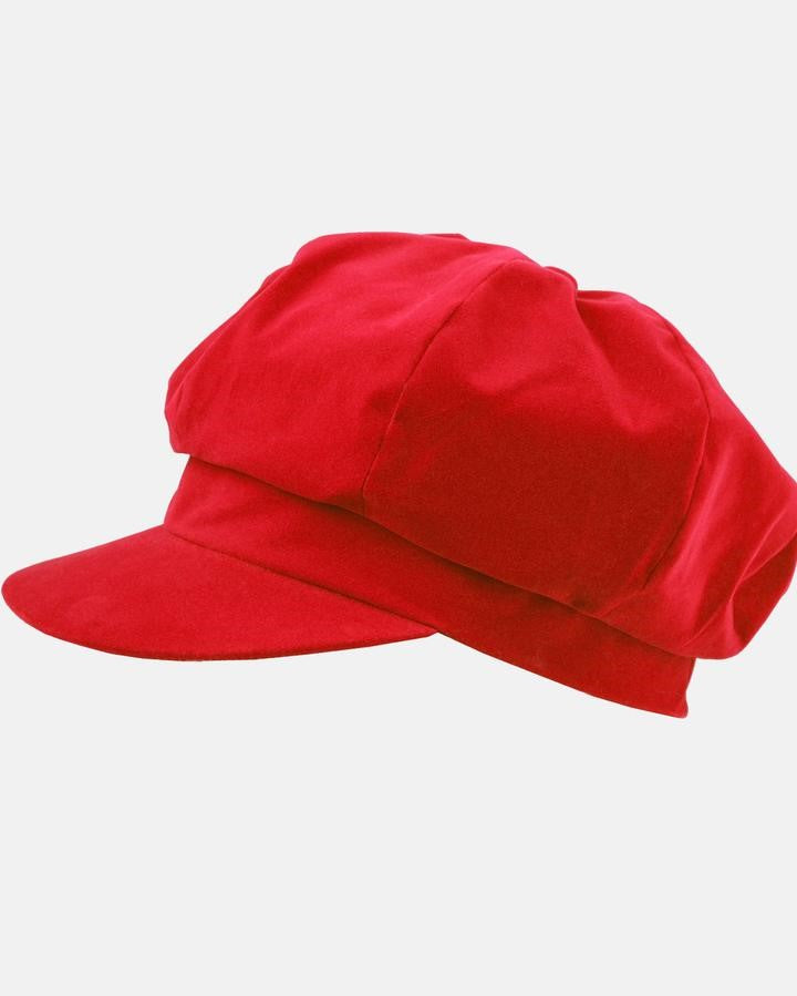 Water Resistant Velour Bakerboy Hat