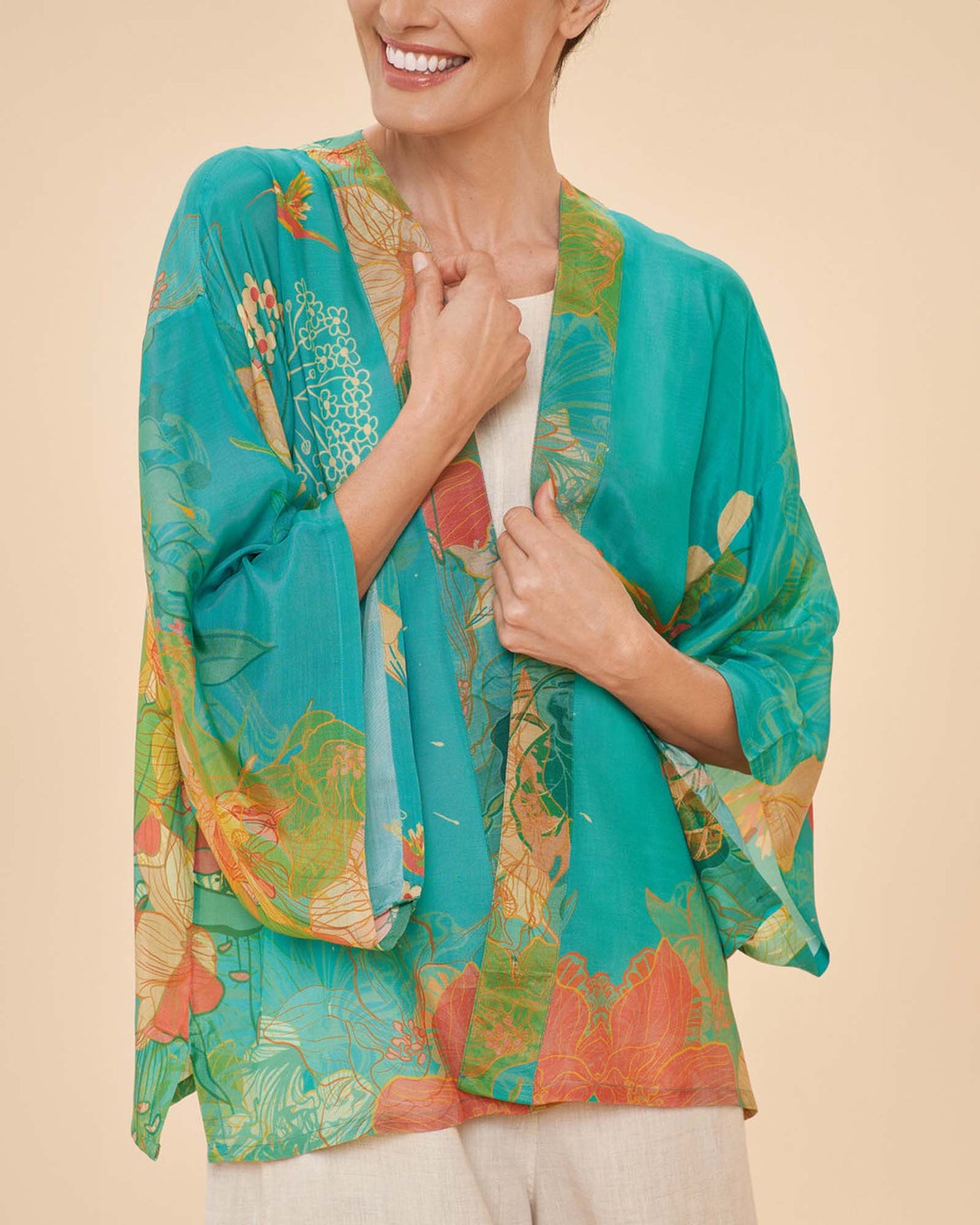 Powder Kimono Jacket